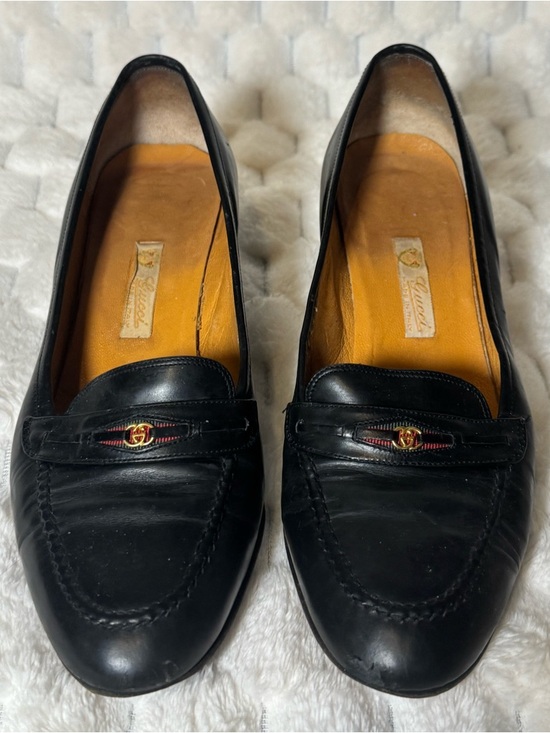 Gucci Shoes - Vintage Gucci Heels Loafers 37